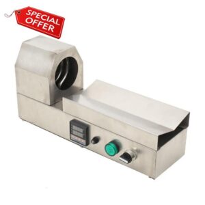 Electric PVC Capsule Shrinking Machine Red Wine Bottle Capsule Heat Shrinker Thermostatic Digital Display for 70mm PVC Capsules 110V