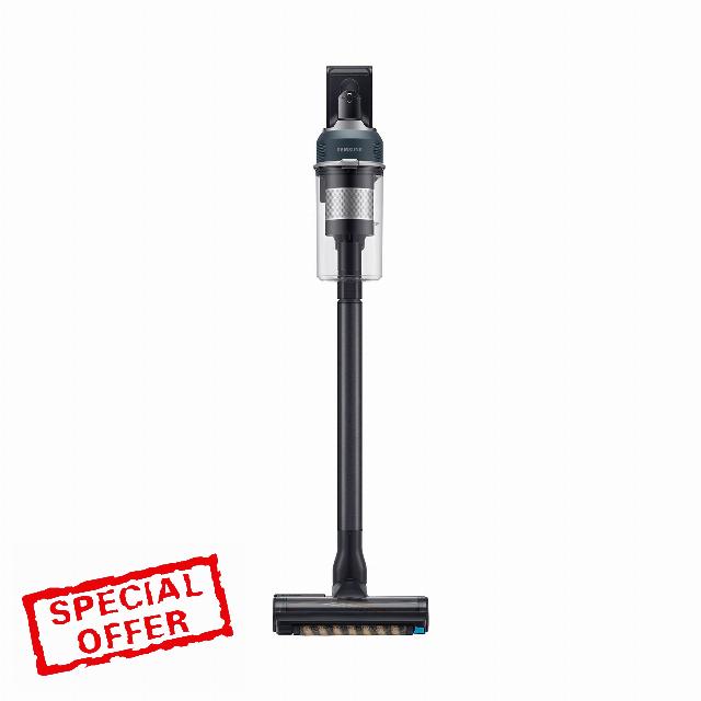 Samsung Jet 95 Pro 210W Cordless Stick Vacuum Cleaner with Pet Tool+ & spray spinning sweeper