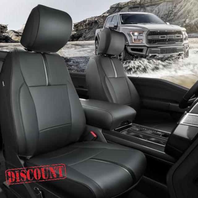 Full Set car seat Covers for Ford F150 2021 2022 2023 2024