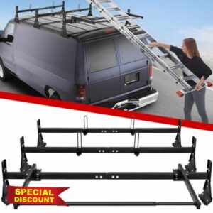 Van Ladder Roof Racks with Rear Roller