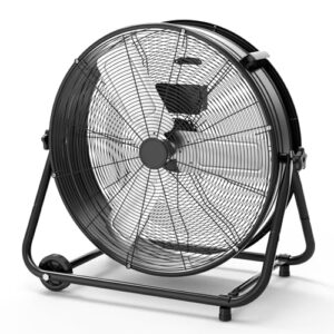 3 Speed Heavy Duty Metal Floor Fan