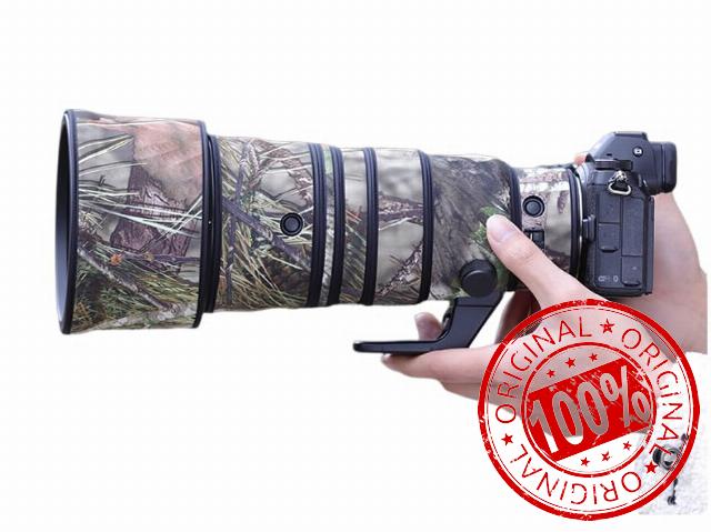 CHASING BIRDS Camouflage Waterproof Lens Coat for Nikon Z 400mm f/4.5 VR S Rainproof Lens Protective Cover (Pine Camouflage