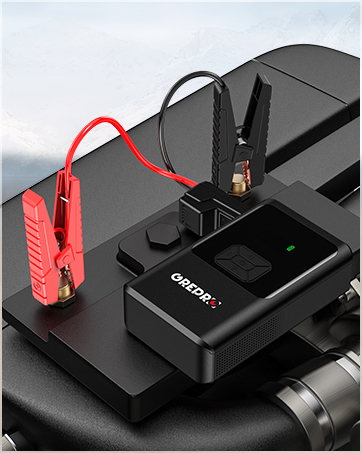 car battery booster jump starter