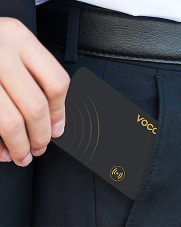 VOCOlinc Key Finder 4 PACK Black
