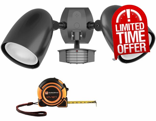 RAB Lighting Motion Sensor Outdoor Lights Wired