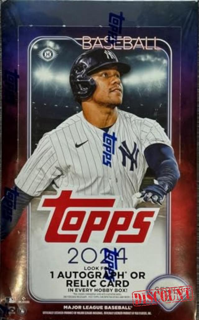 2024 Topps Series 2 Baseball Sealed Hobby Box (20 packs/box)