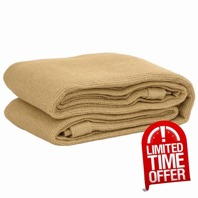 idaXL Tent Carpet - Rectangular Outdoor Rug