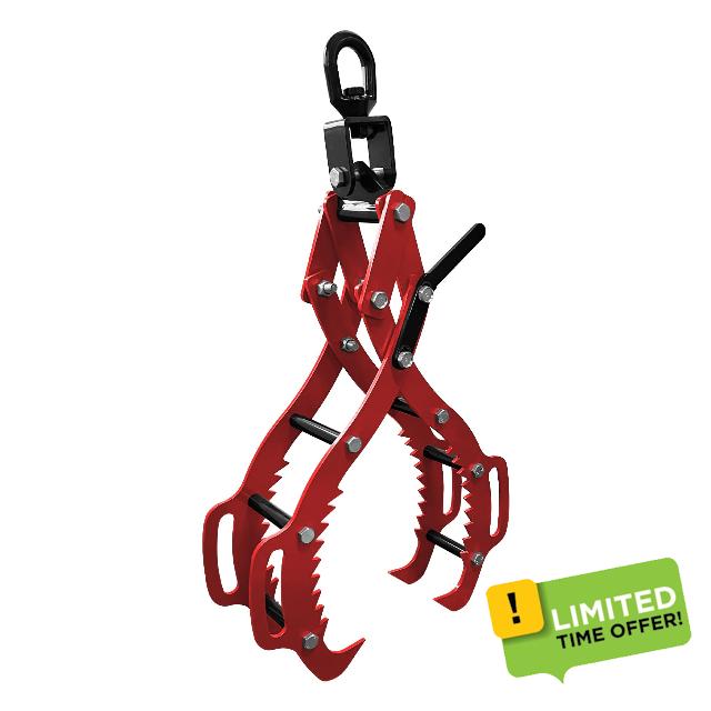30/32 inch Log Lifting Tongs Log Grapple