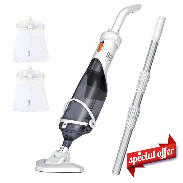 Pool Keeper K1 Handheld Pool Vacuum with Telescopic Pole
