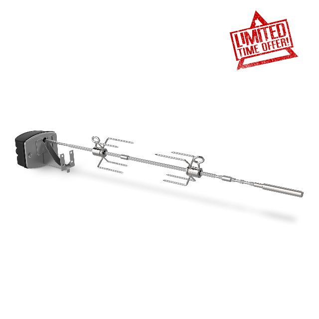 Weber 3400252 Spirit & Pellet Rotisserie