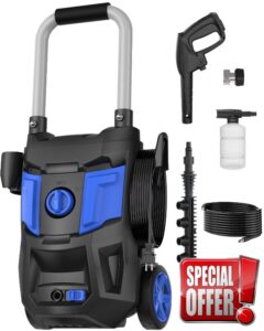 Electric Pressure Washer - 4800PSI Max 3.1GPM with 20FT Hose