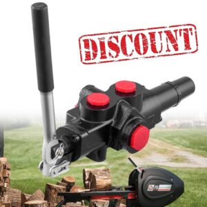 25GPM 3500PSI Hydraulic Log Splitter Valve Adjustable Detent