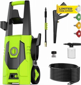AgiiMan Electric Pressure Washer - 4800PSI Max 3.1 GPM Power Washer with 35FT Power Cord