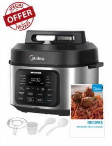 Midea WideMax 12-in-1 Electric Pressure Cooker