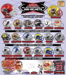 TRISTAR Hidden Treasures Autographed Mini Helmets 2024 (1 Box)