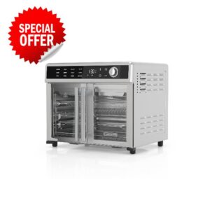 BLACK+DECKER Crisp 'N Bake French Door Air Fryer Oven