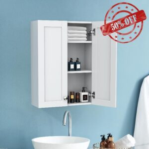 Bathroom Cabinet Wall Mounted Over Toilet Storage Cabinet