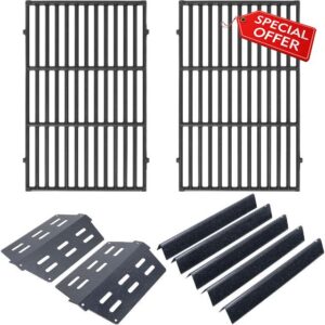 Grill Parts Kit for Weber Genesis 300 310 330 Grill Parts Weber Genesis E330 E310 S310 S330 EP330 EP310 S320 E320 Grill Parts Weber 7621 Flavorizer Bars 17.5"