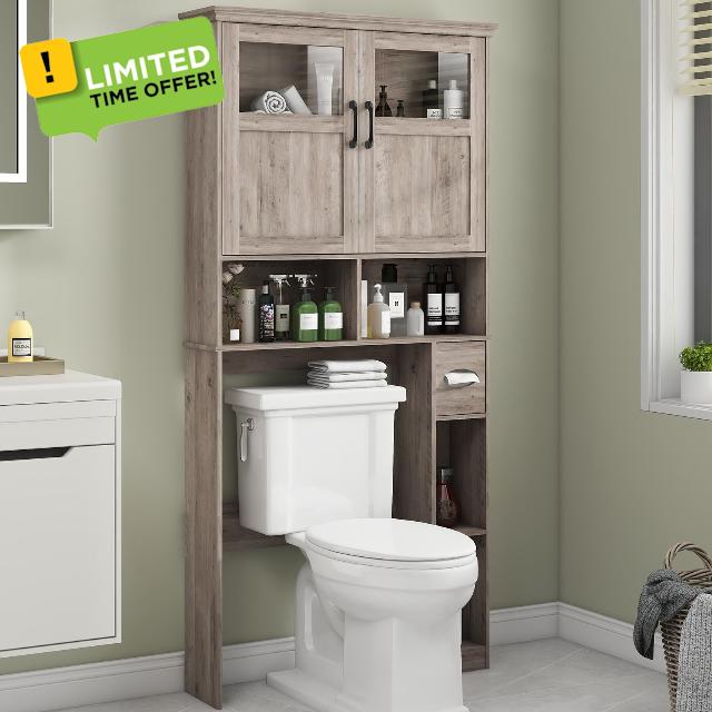 Vabches Over The Toilet Storage Cabinet
