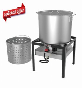 Gas One Seafood Boil Kit with Propane Burner