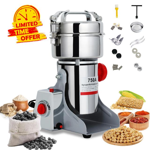 Electric Grain Grinder Mill 750g