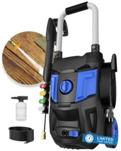 Electric Pressure Washer - 4500PSI Max 3.0GPM with 20FT Hose