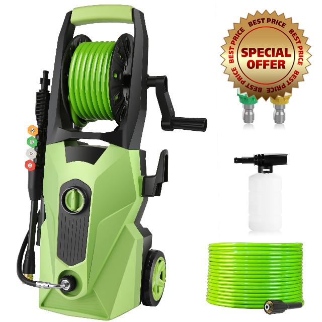 4000 PSI Electric Pressure Washer 2024 Newest 2.8 GPM Professional High Power Washer with 33ft Pressure Hose