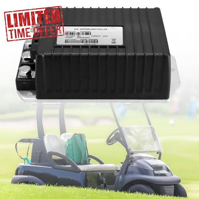 1206HB-5201 48V 250A for EZGO 2010-2019 Replace Curtis 1206HB 5201 DC Motor Speed Controller ITS Throttle Fits Express S4/L4