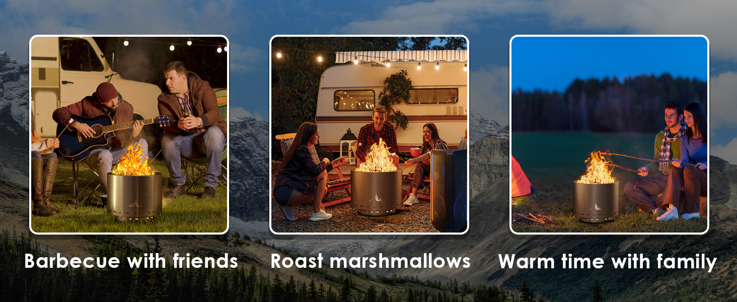 fire pit firebowl stove smokeless