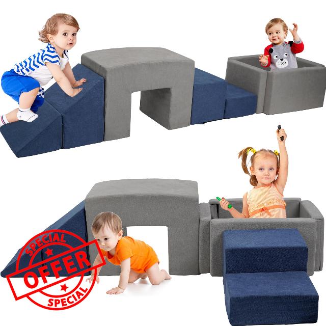 Foam Kids Climbing Toy Indoor with Soft Fabric