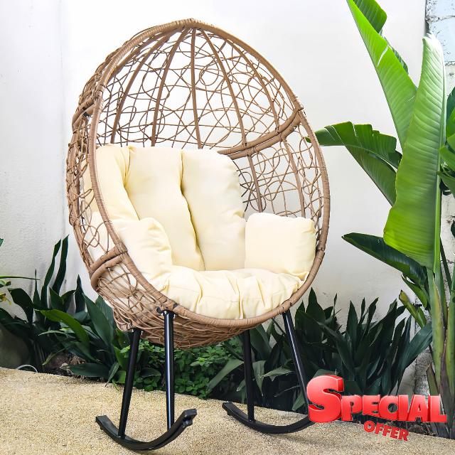 Outdoor Rocking Egg Chair