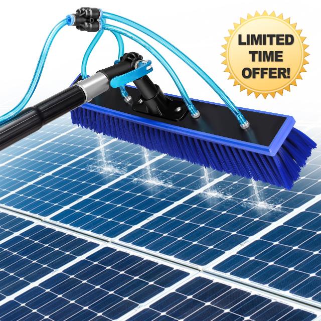 Window Solar Panel Cleaning Kit