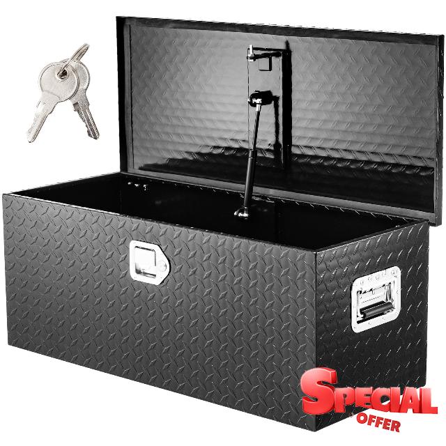 KING CHAO FOO 36 Inch Heavy Duty Aluminum Truck Bed Tool Box