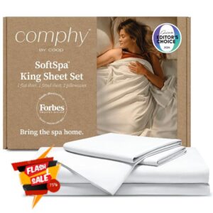Comphy by Coop SoftSpa Bed Sheet Set of 4 Pieces