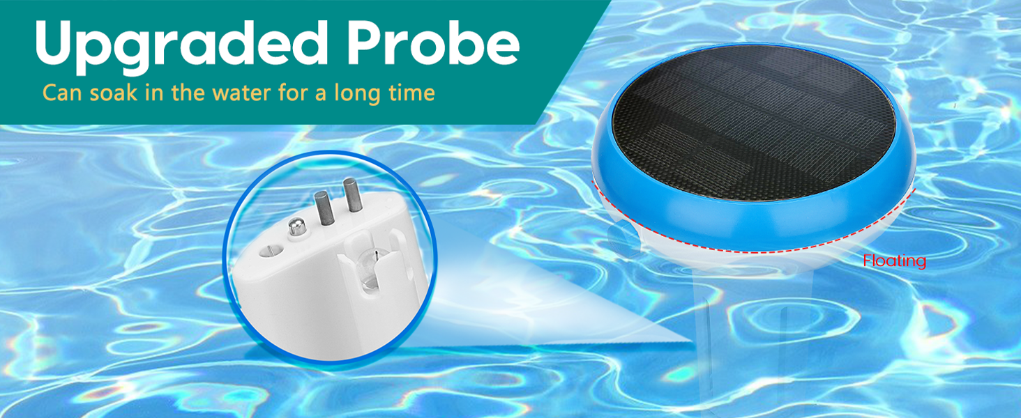 Floating pool monitor