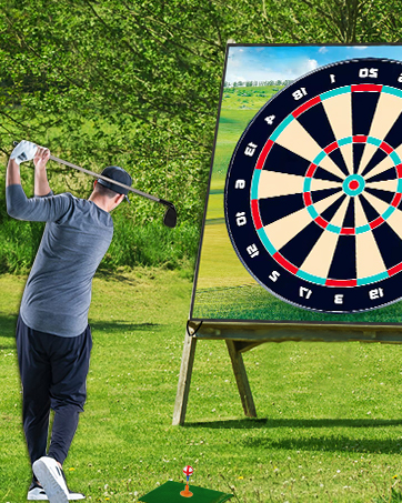golf darts chipping game