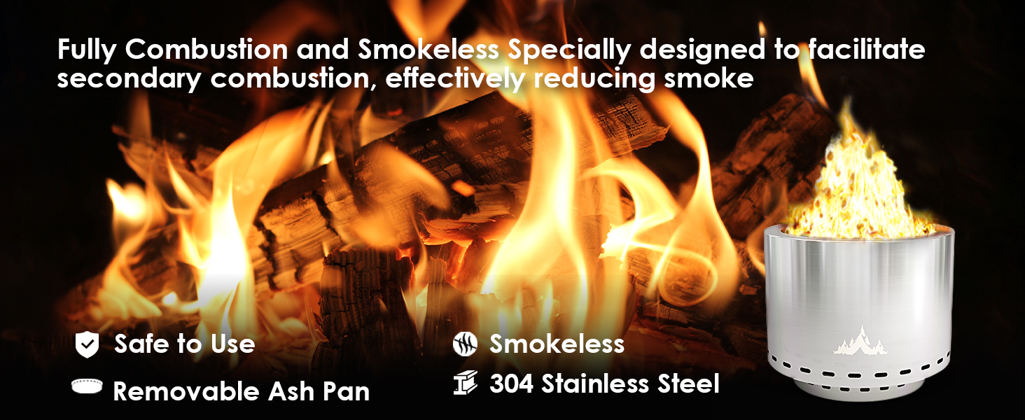 fire pit firebowl stove smokeless