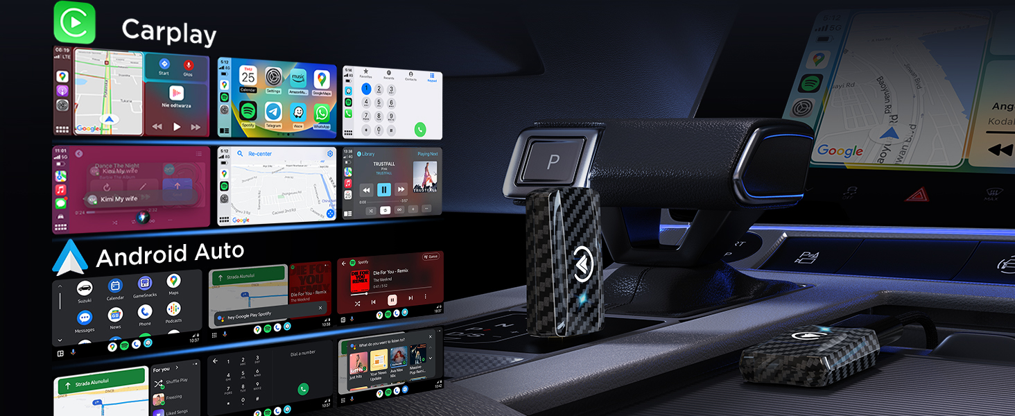 Carplay wireless Android Auto Wireless