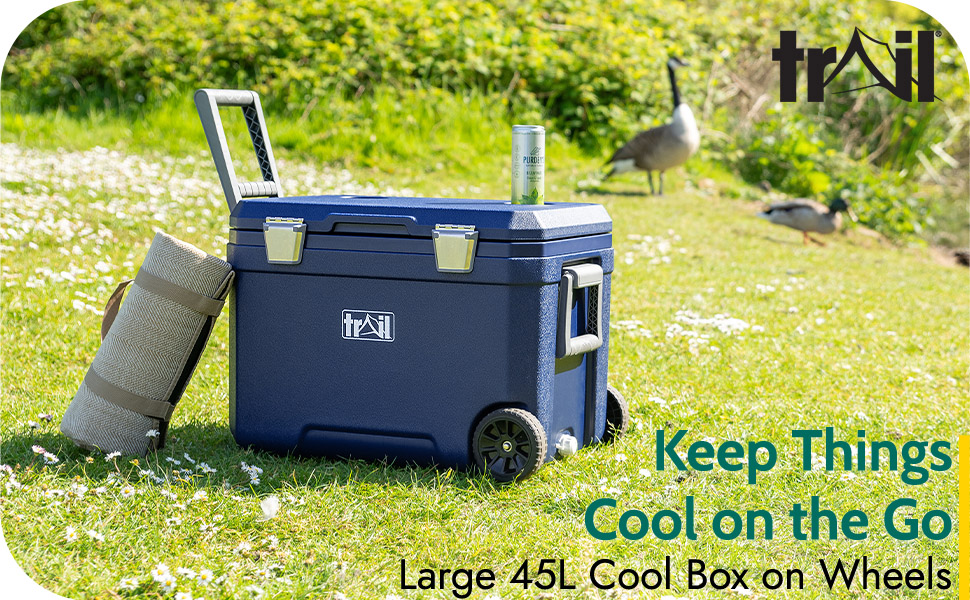 45L Wheeled Cool Box