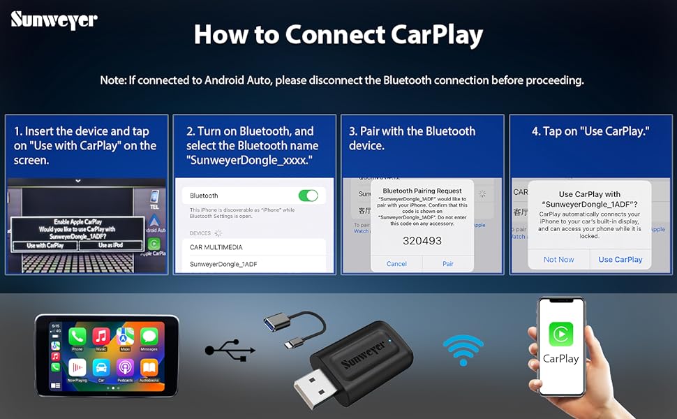 how to connect wireless Android Auto
