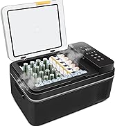 ARTETHYS Car Fridge 25L, Camping Fridge 12V 240V, Portable Car Refrigerator Compressor Fridge Fre...