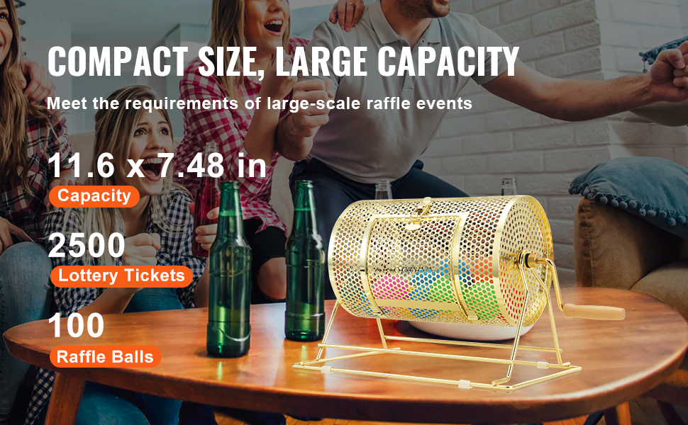 raffle ticket drum