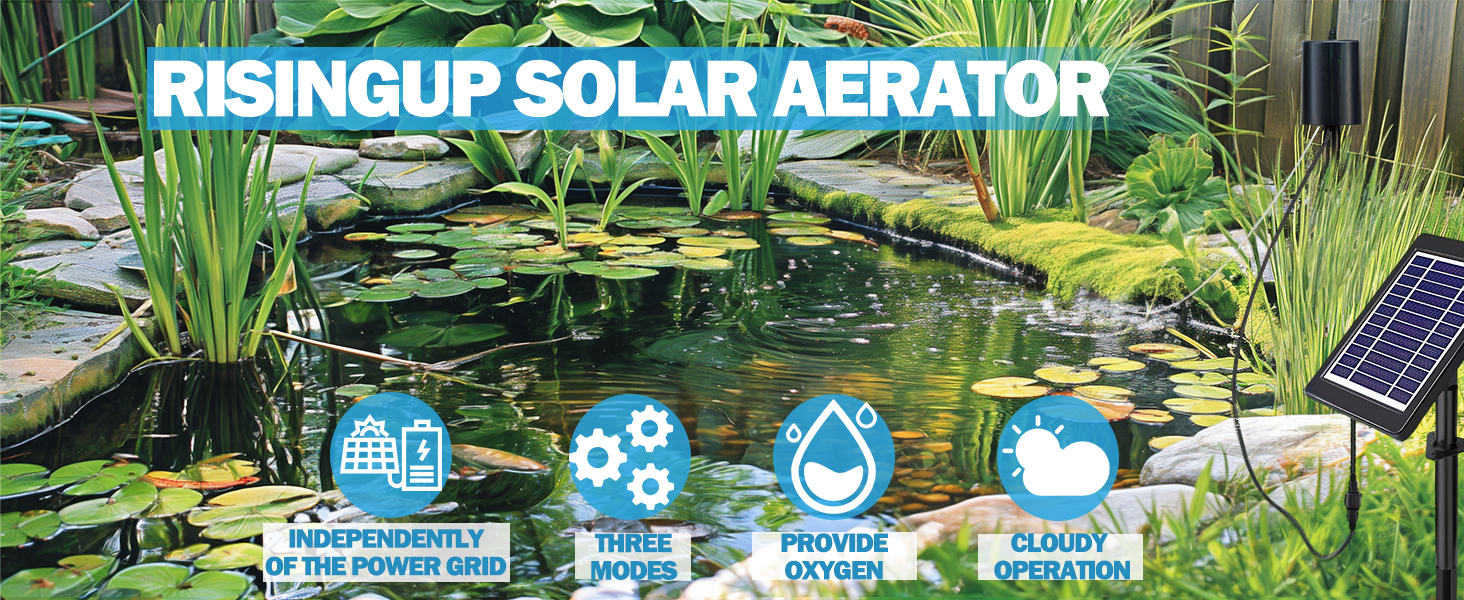 solar aerator