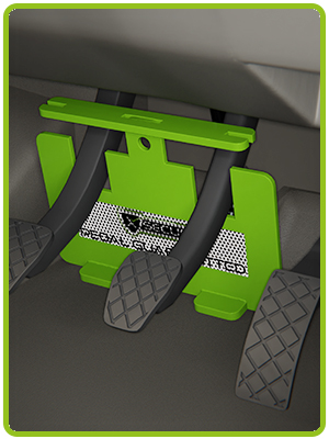 X8R0265 pedal guard