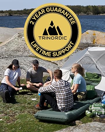 TRINORDIC Multi-Functional Pump Sack – Camping Accessory with 17mm Nozzle for Convenient Inflatio...