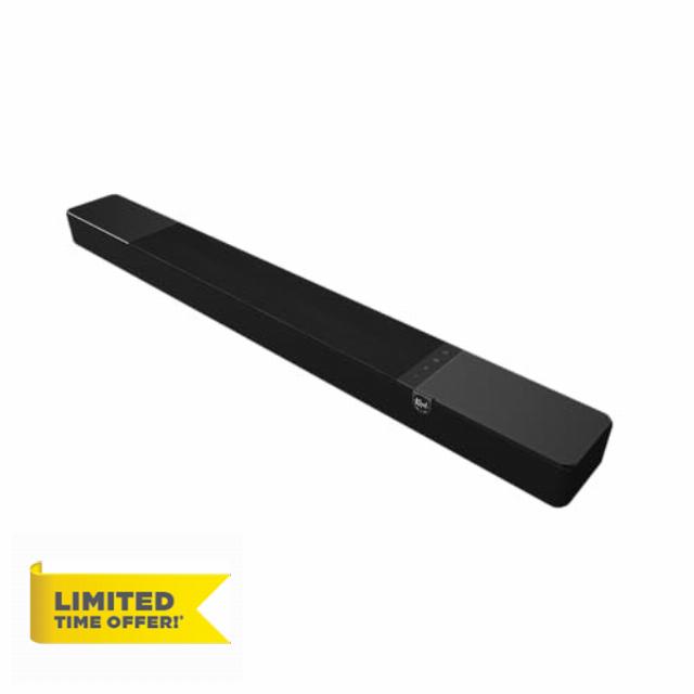 Klipsch Flexus CORE 200 3.1.2 Channel Powered by Onkyo Bluetooth Sound Bar with Dolby Atmos and Custom Tuned Bass - Black