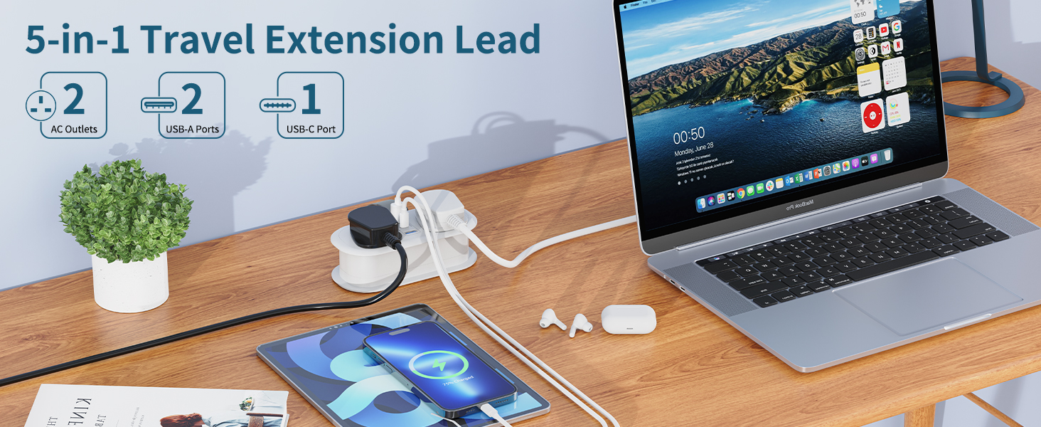 Travel Extension Lead