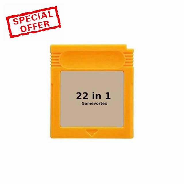 Super Cartridge 22 in 1 Game Boy Color GBC 16bit Video Game Cartridge Card For Handheld Console