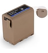 Neewer Dual USB Charger for Sony NP-FZ100 Battery, Compatible with Sony ZV-E1, FX3, FX30, A1, A9 ...