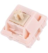 EPOMAKER Wisteria 39gf Mechanical Keyboard Switches Set, 30 Pieces Linear Switches, 5 Pin Factory...